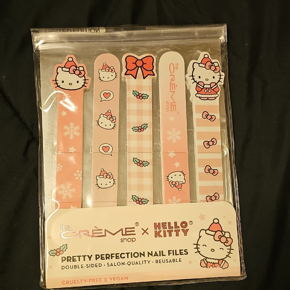 Hello Kitty Pink and White Nail File Collection